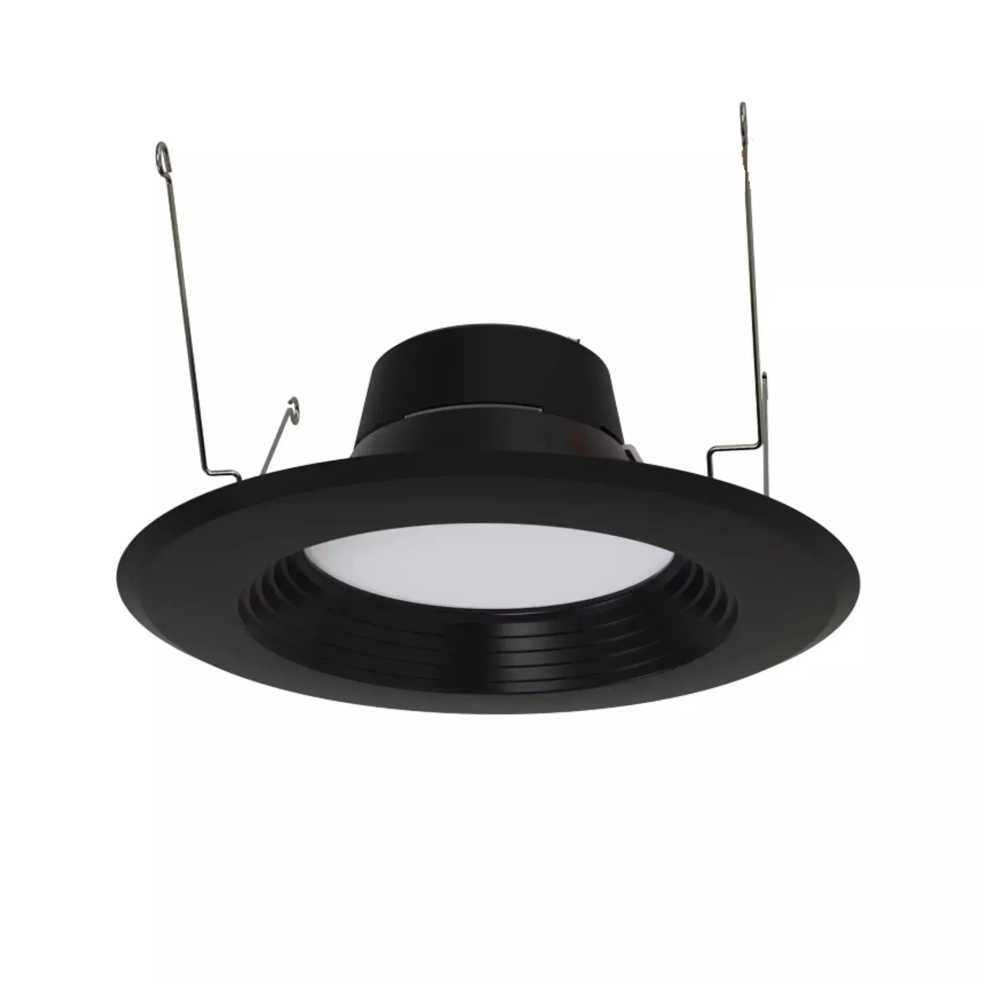 RAB R34X-6B-B 6 in Baffle Retrofit LED Downlight 14/11/7.5W Selectable CCT & Lumen Black