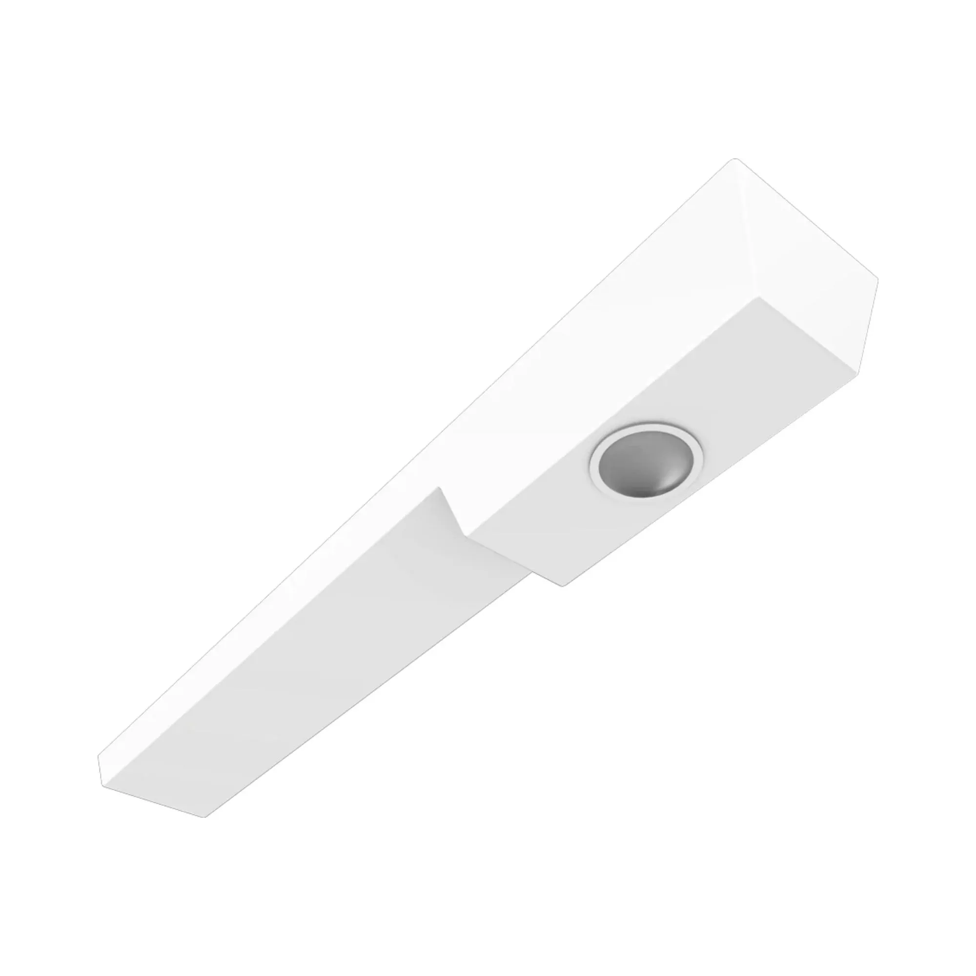 RAB Track Suspension Top Access End Feed Wired Cover, White