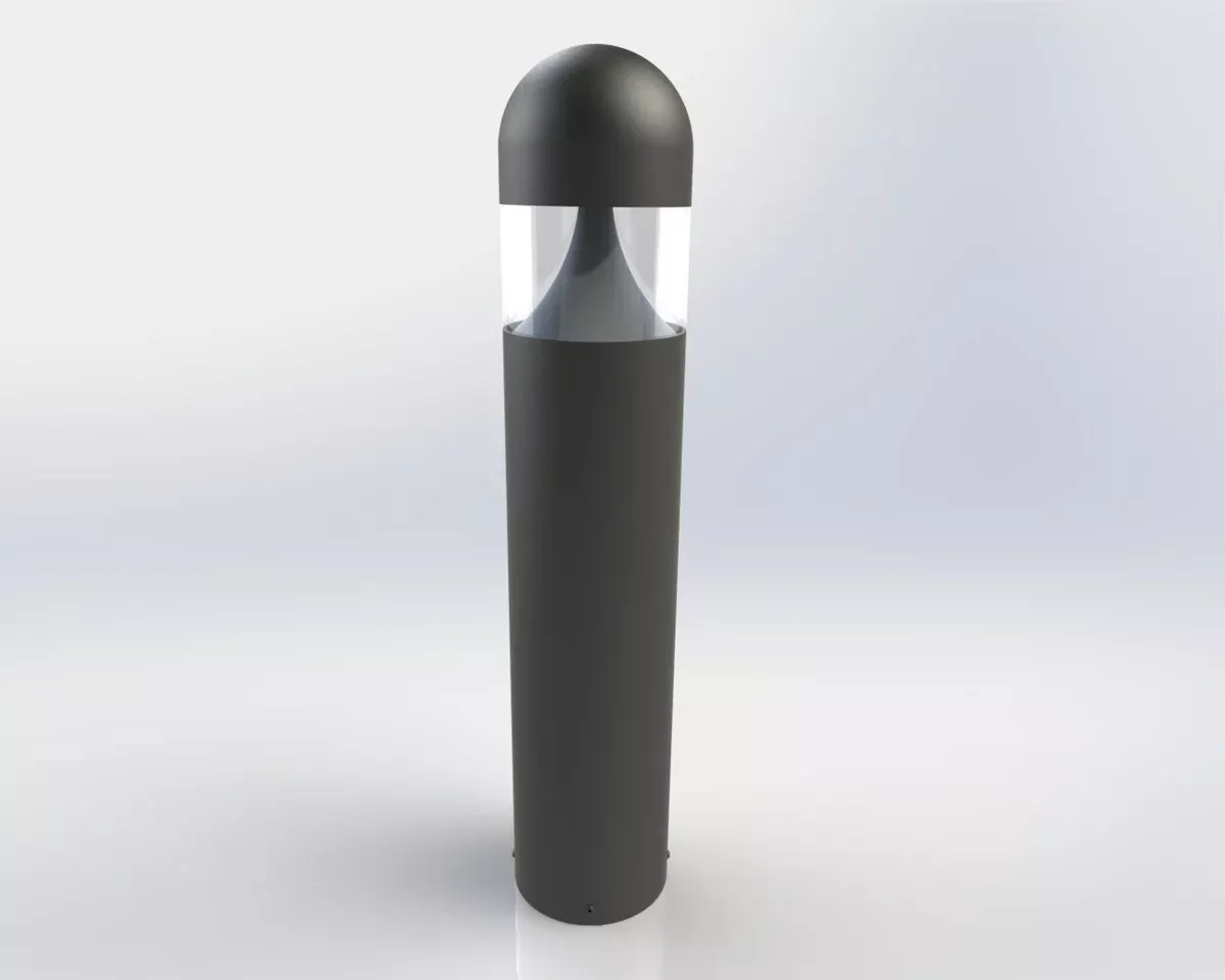 RDA Lighting P8RD-LED-B-4K-BRZ Bollard LED 29W 120-277V 4000K Bronze Finish (051940)