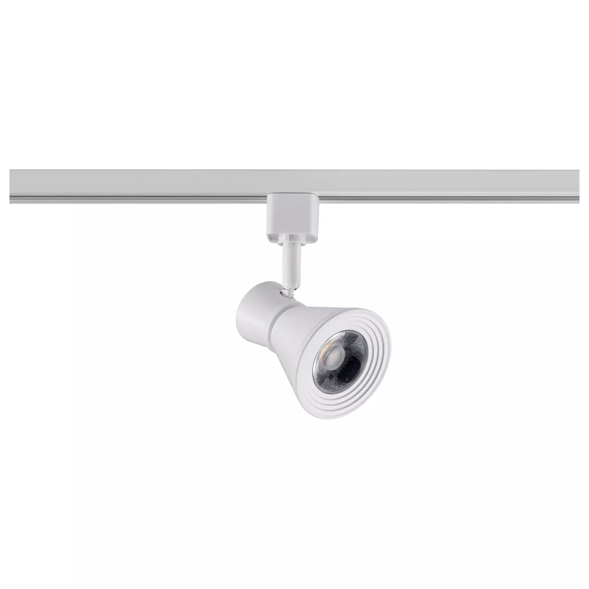 SATCO/NUVO 12W LED Cinch Track Head 3000K 24 Degree Beam Angle Matte White (TH632)