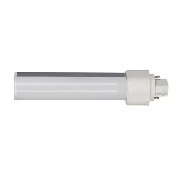 SATCO/NUVO 9WPLH/LED/827/BP/2P 9W LED PL 2-Pin 2700K 900Lm G24D Base 50000 Hours 120 Degree Beam Spread Horizontal Type B Ballast Bypass (S8530)