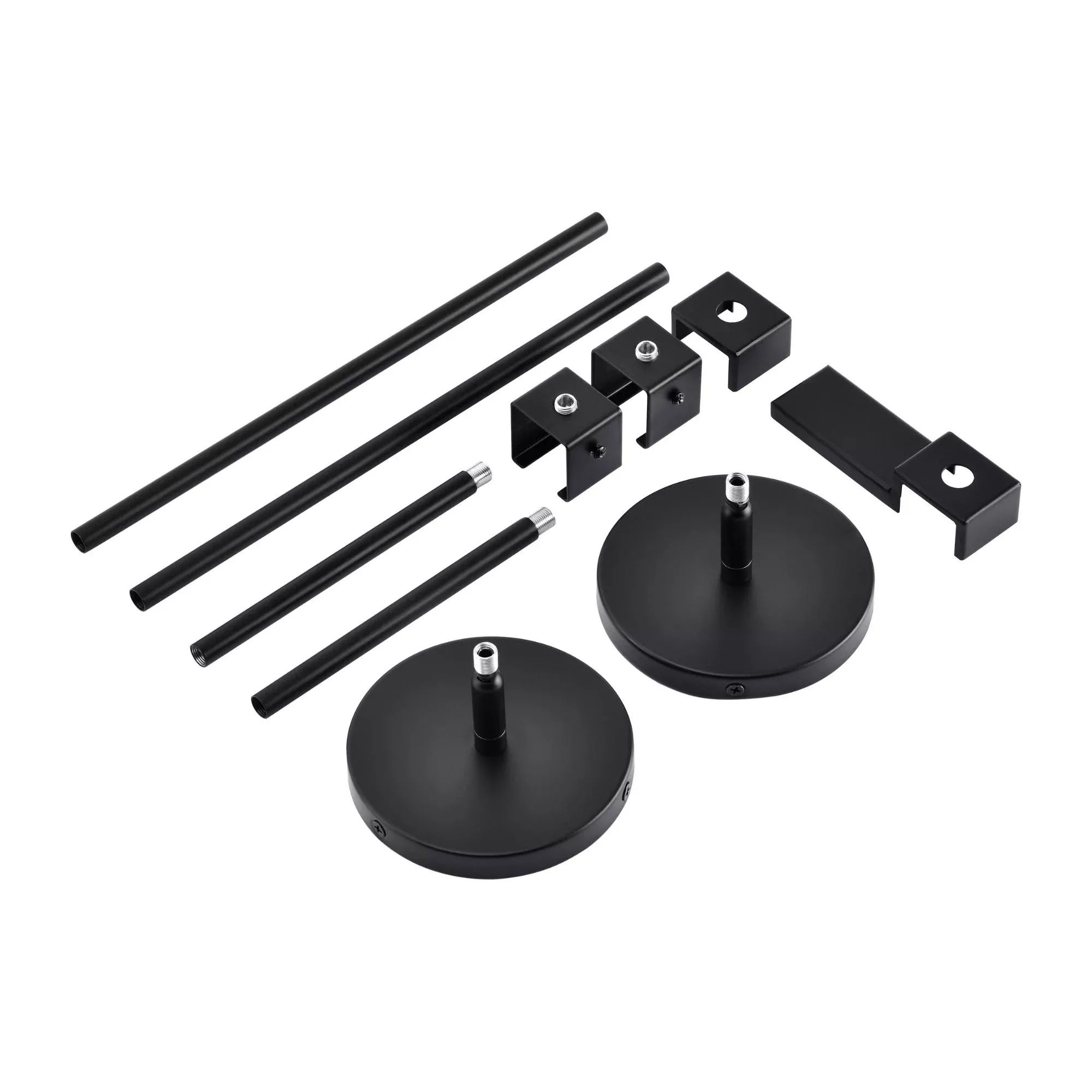 Satco|Nuvo Adjustable Track Pendant Kit, H-Type, Black, Pendant Suspension Kit