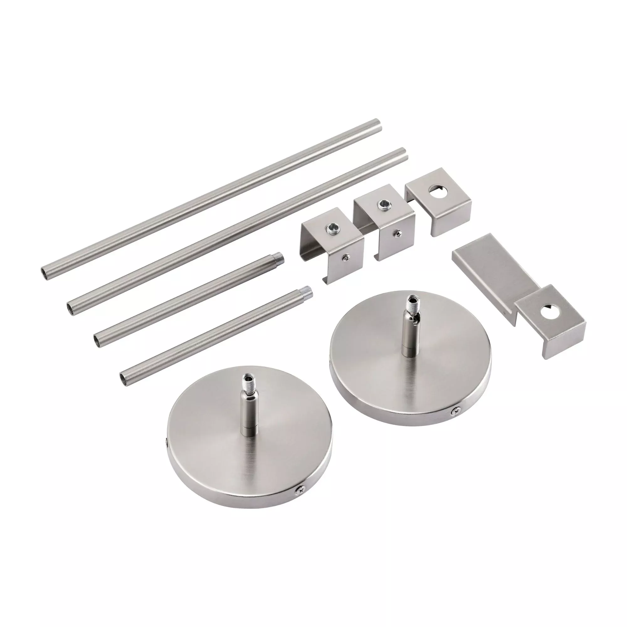 Satco|Nuvo Adjustable Track Pendant Kit, H-Type, Brushed Nickel, Contemporary Design