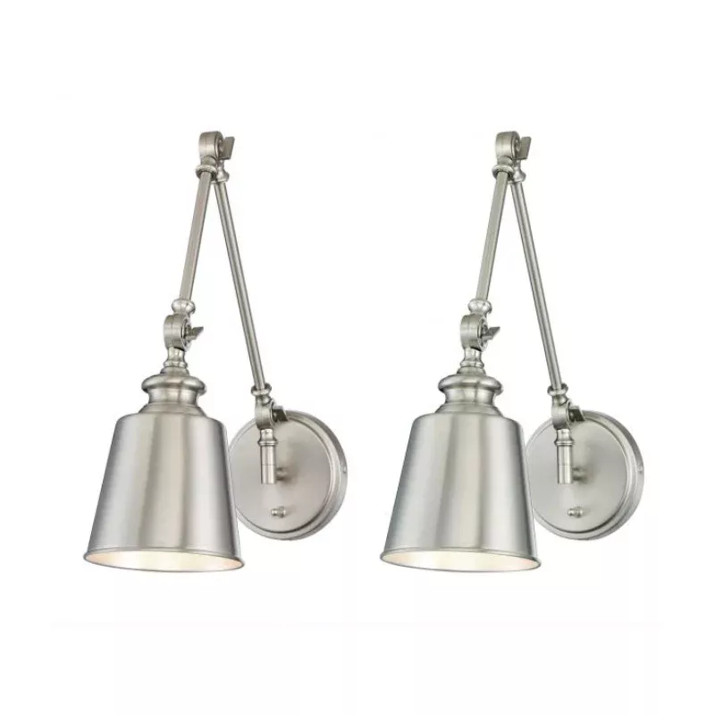 Savoy House M90089 1-lt 17" Tall Adjustable Wall Sconce, Set of 2