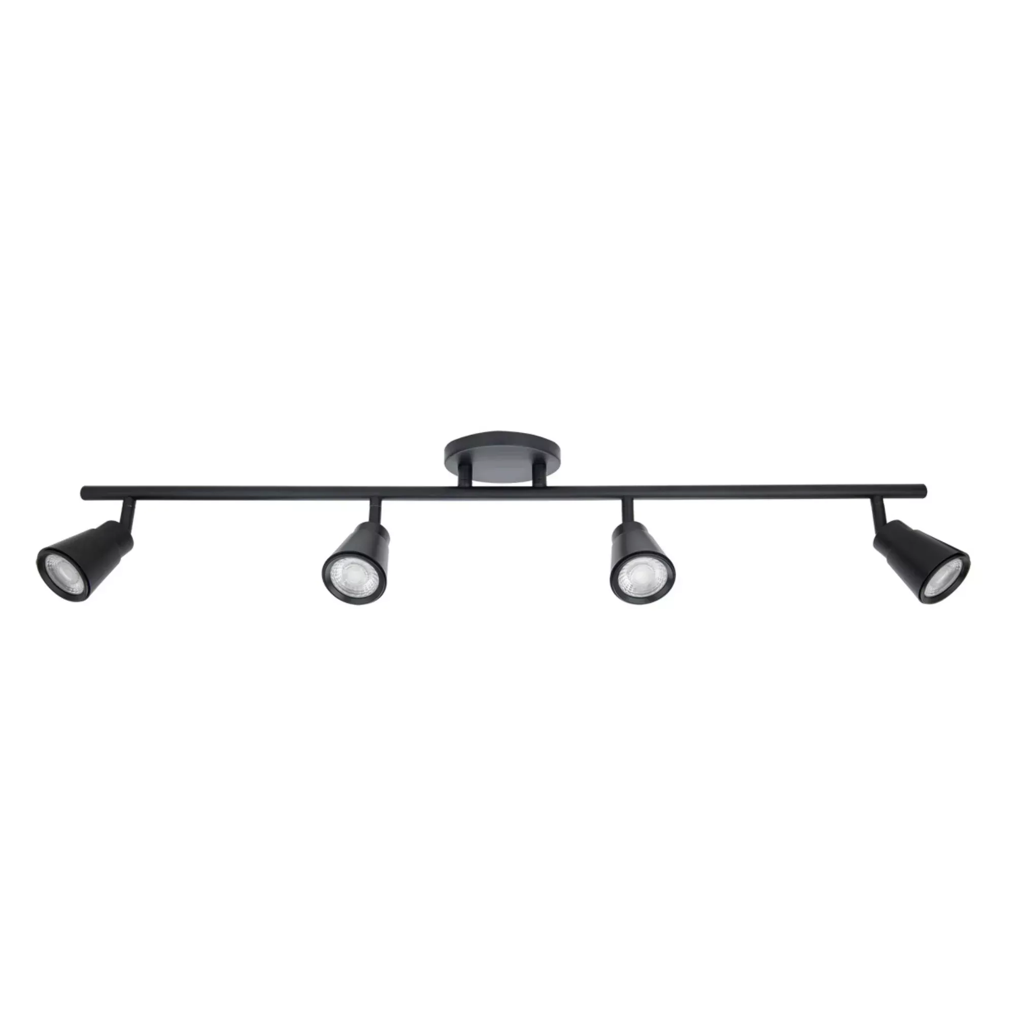 Solo 36" LED Fixed Rail, Ceiling and Wall Mount, Black Finish