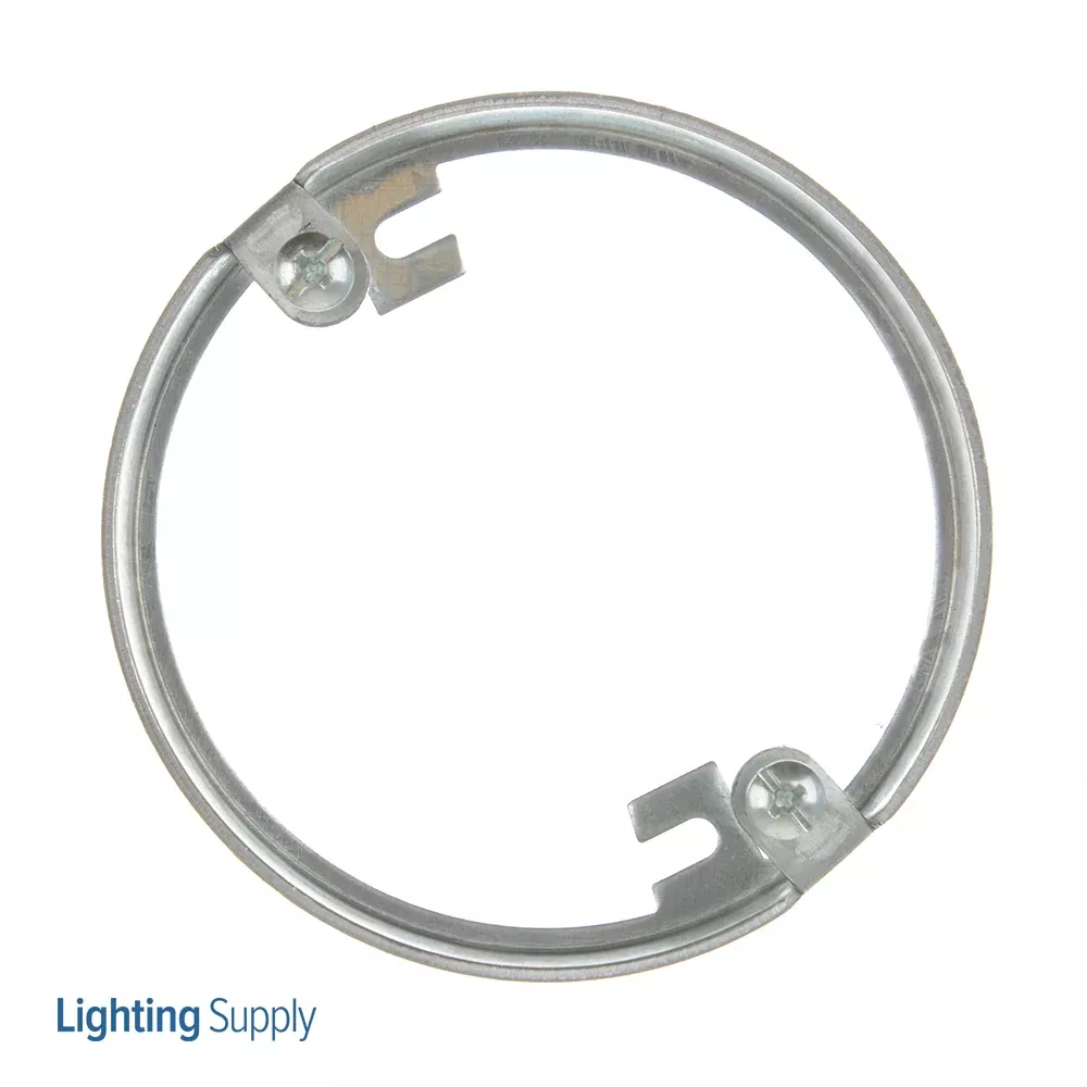 Southwire Garvin 3-1/2 Inch Round Pan Box Extension Ring 1/2 Inch Deep (47111)