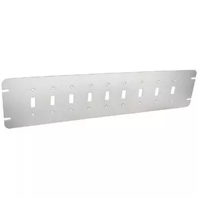 Southwire Garvin Toggle Switch Nine Gang Multi-Gang Box Cover (GBTC-9)