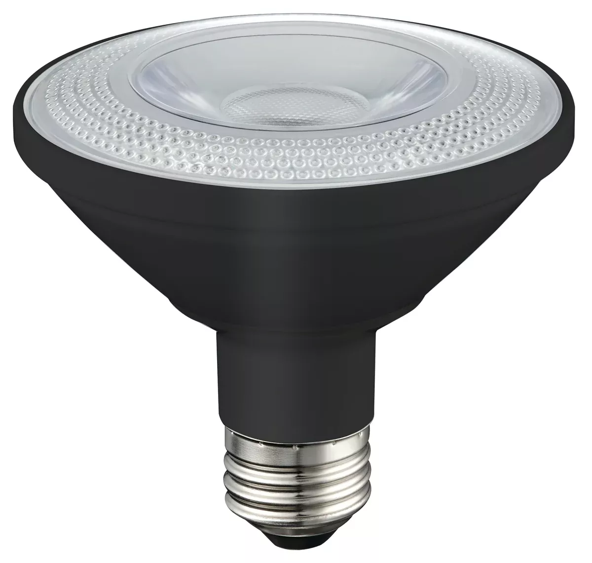 TCP LED 12W PAR30 Dimmable 3000K Narrow Flood Black (LED12P30D30KNFLB)