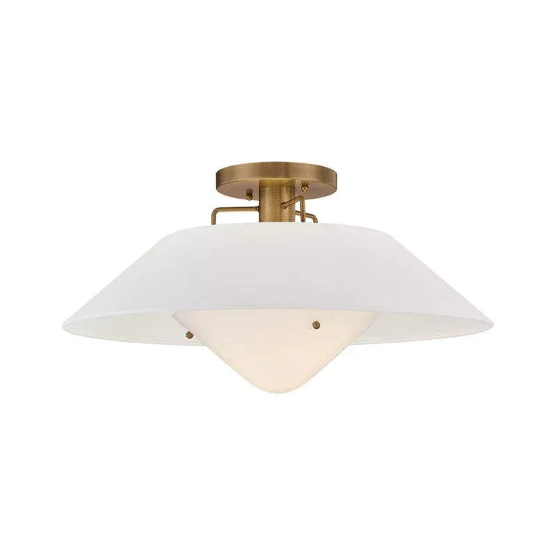 Troy C8422 Otto 1-lt 21" Semi Flush Mount