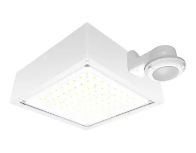 VANLED40YFW/WS Canopy Lights 5927 Lumens VANLED 40W 3000K Flat Clear Lens Wattstopper