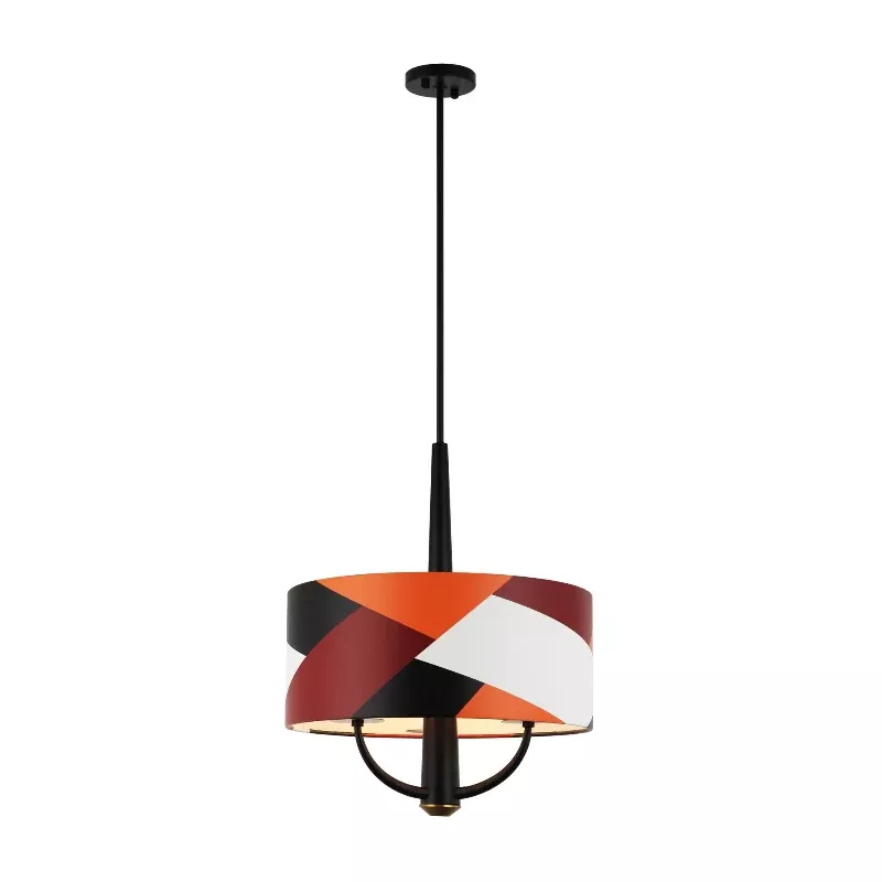 Varaluz 501P03 Patchwork 3-lt 18" Pendant