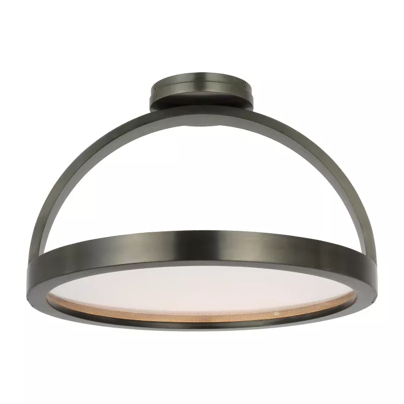Visual Comfort KWFM191 Cerne 16" LED Semi Flush