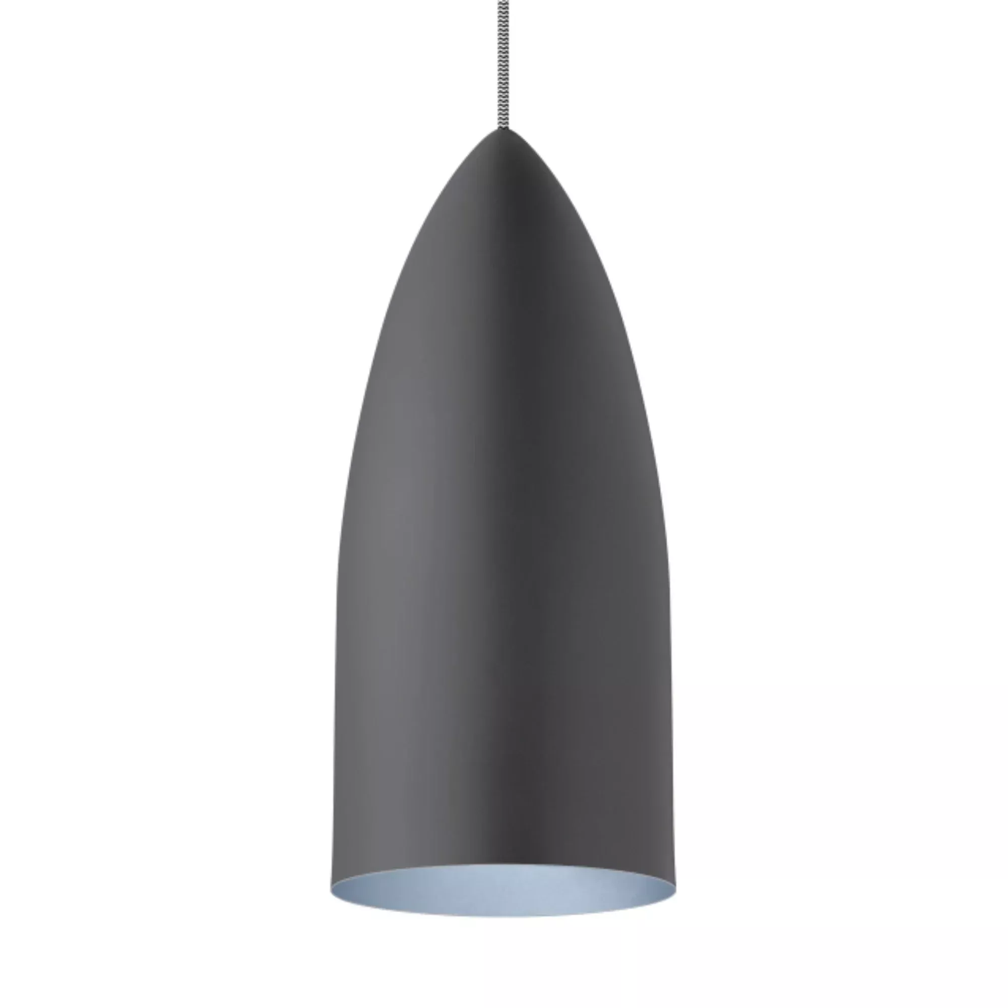 Visual Comfort Modern Signal Freejack LED Pendant, Blue / Satin Nickel Finish