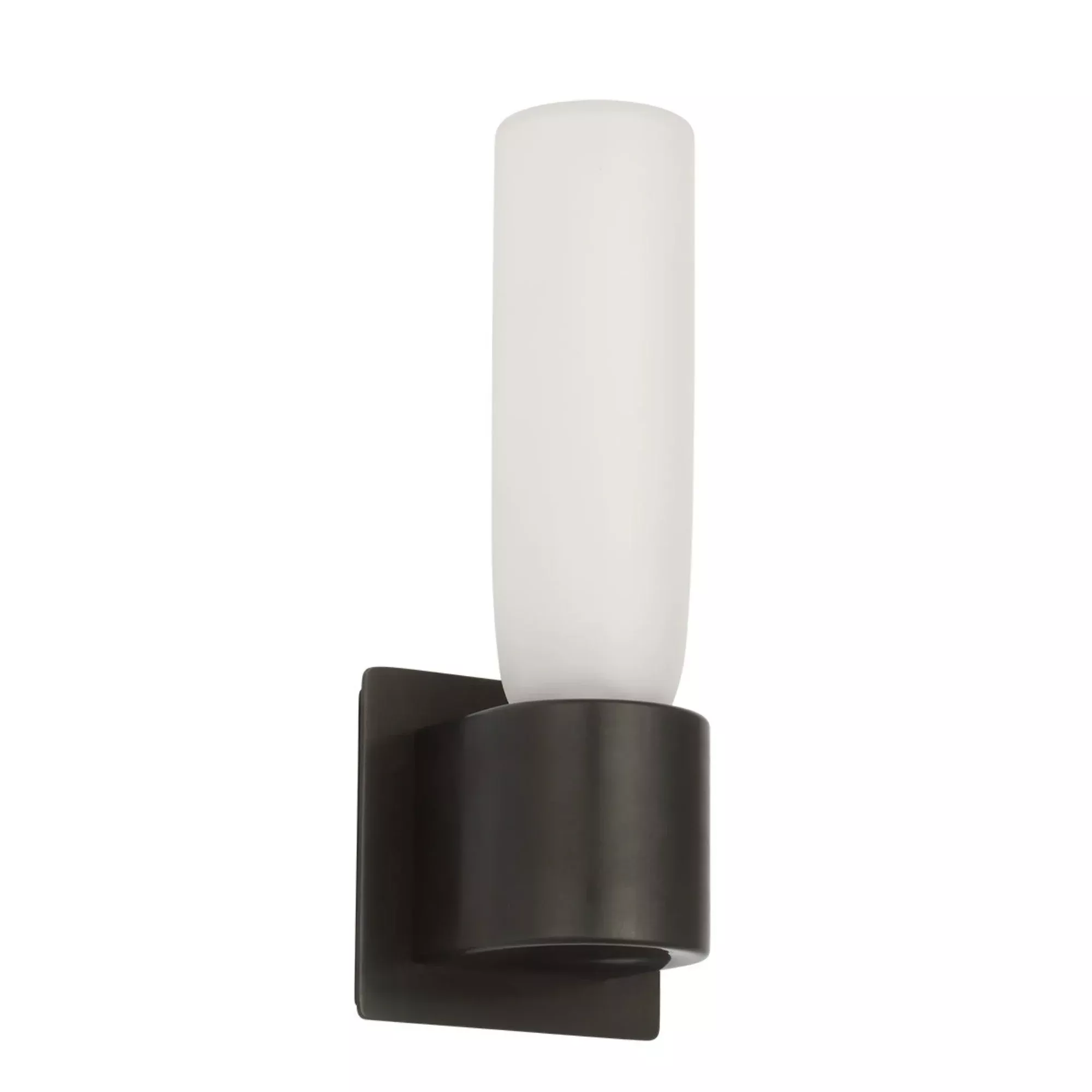 Visual Comfort Modern Volver 12" LED Small Single Sconce, 120-277V, Bronze Finish
