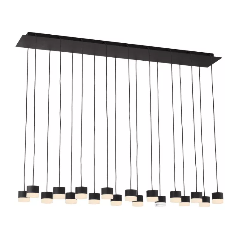 Visual Comfort SLCH523 Gable Alabaster 18-lt 45" LED Chandelier