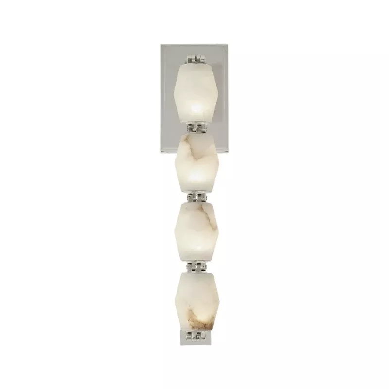 Visual Comfort SLWS546 Collier Alabaster 15 LED Wall Sconce