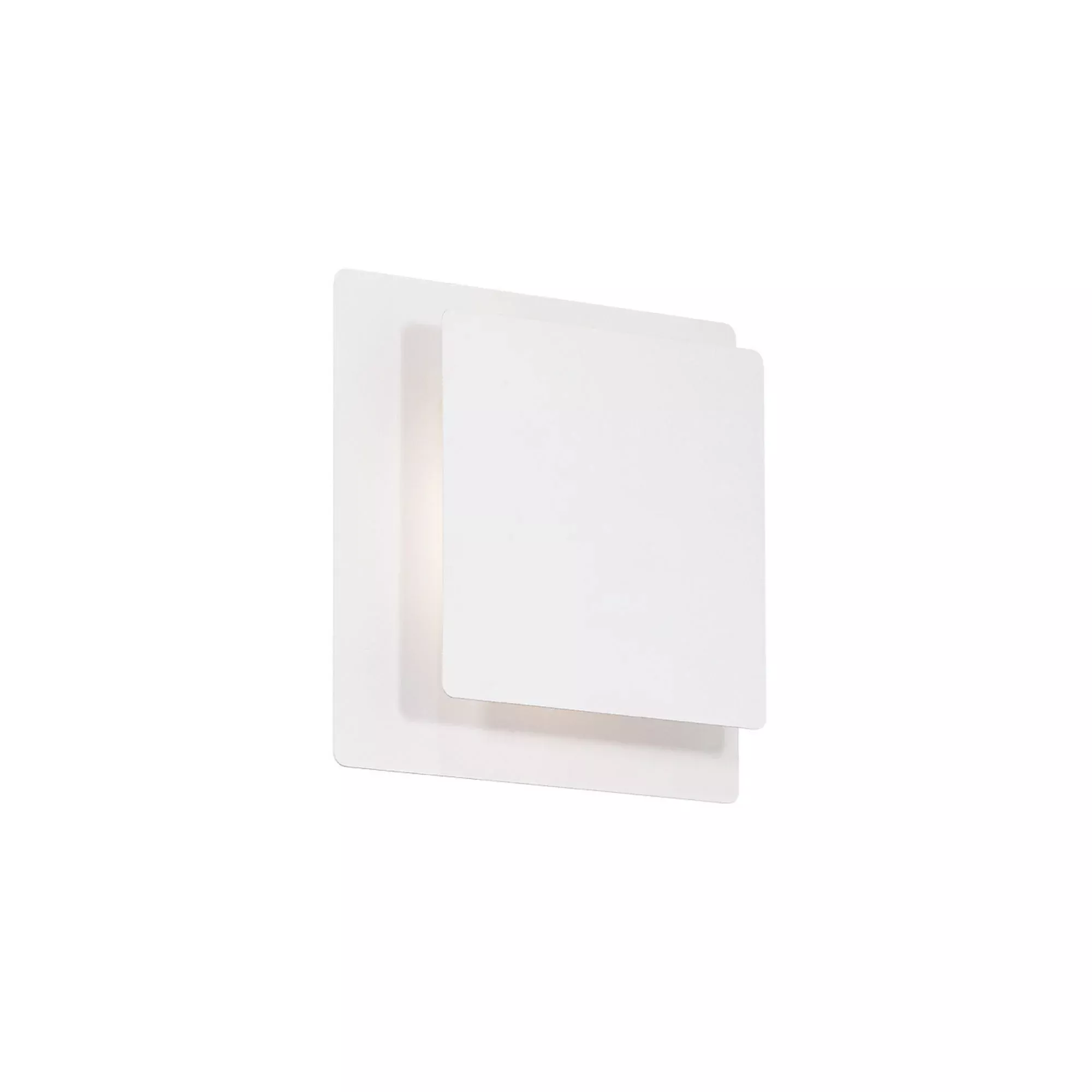 WAC Lighting Greet 7.13 in. Wall Sconce, White, Integrated LED