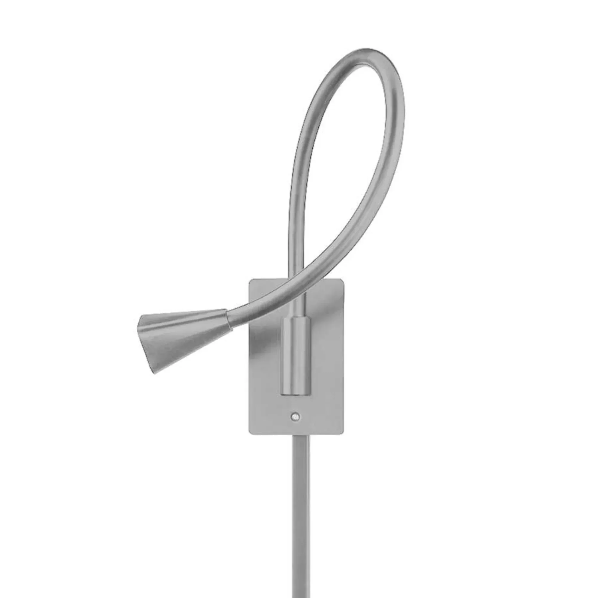 WAC Lighting Stretch 28.79 in. LED Swing Arm Lamp, Titanium