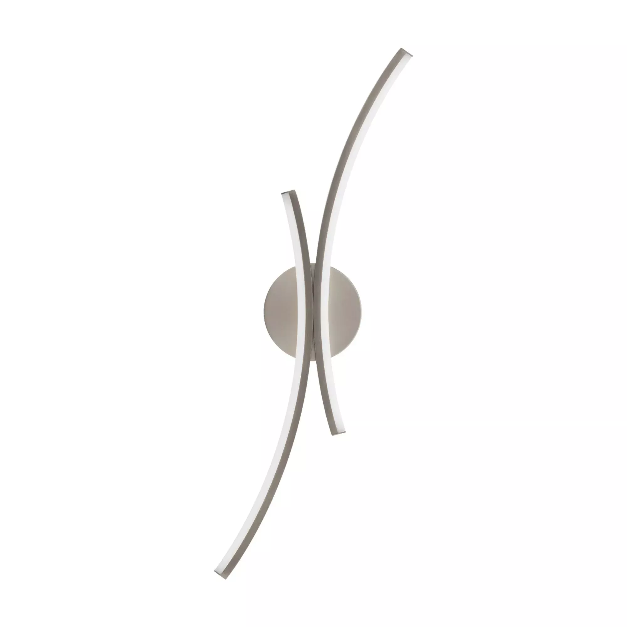 WAC Lighting Tusk 28 in. Wall Sconce, Brushed Nickel, Integrated LED