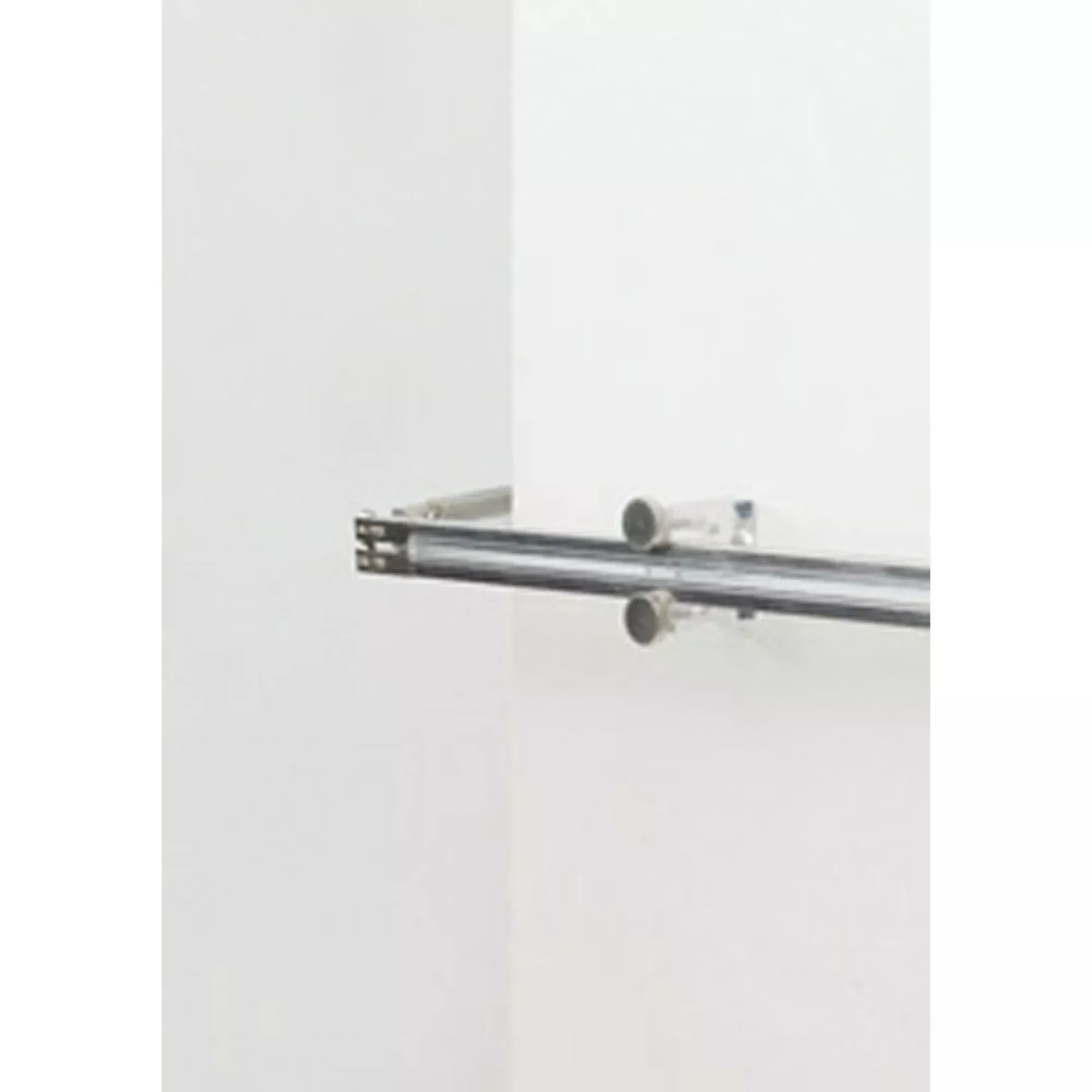 Wall Monorail Standoff, Satin Nickel Finish