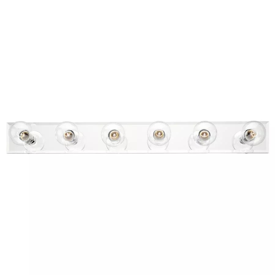 Westinghouse 6 Light Bath Bar Beveled Mirror (6645000)