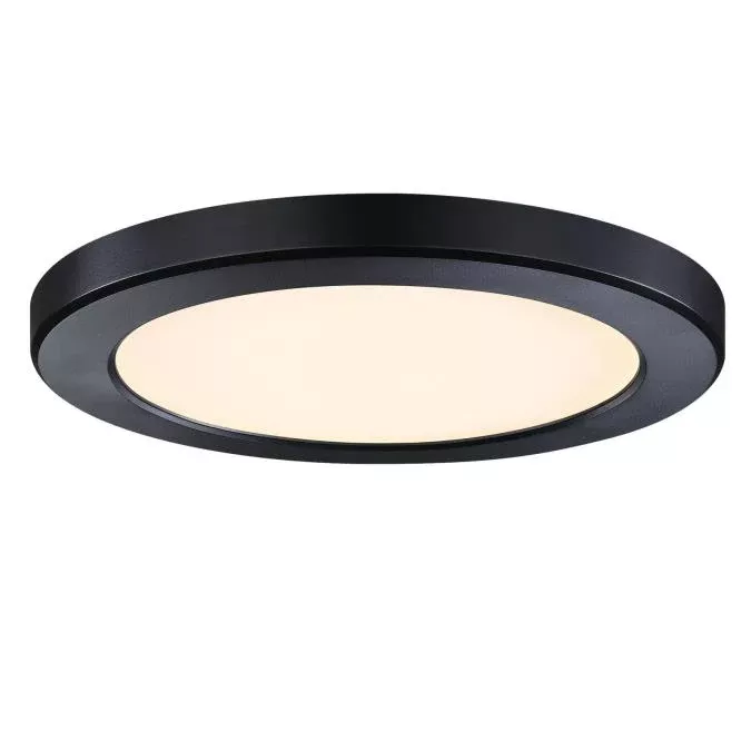 Westinghouse 6138000 LED Flush Mount Ceiling Light, Black