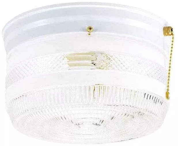 Westinghouse 6734500 2-Light Flush Mount Ceiling Light, White