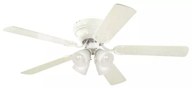 Westinghouse 7232300 52-Inch Ceiling Fan, White