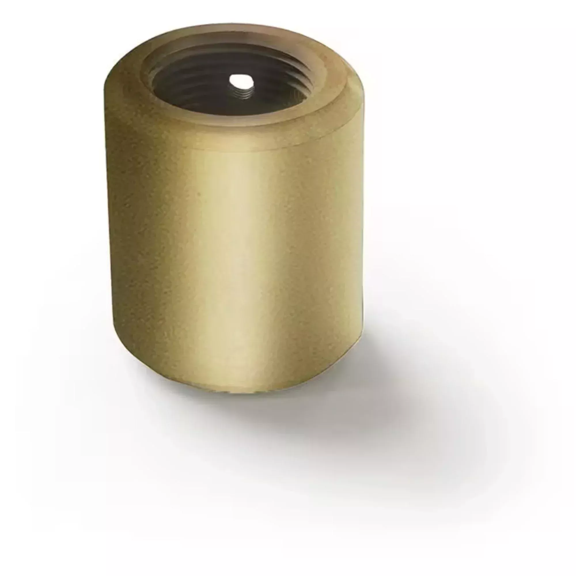 XF-I Downrod Coupler Soft Brass Finish
